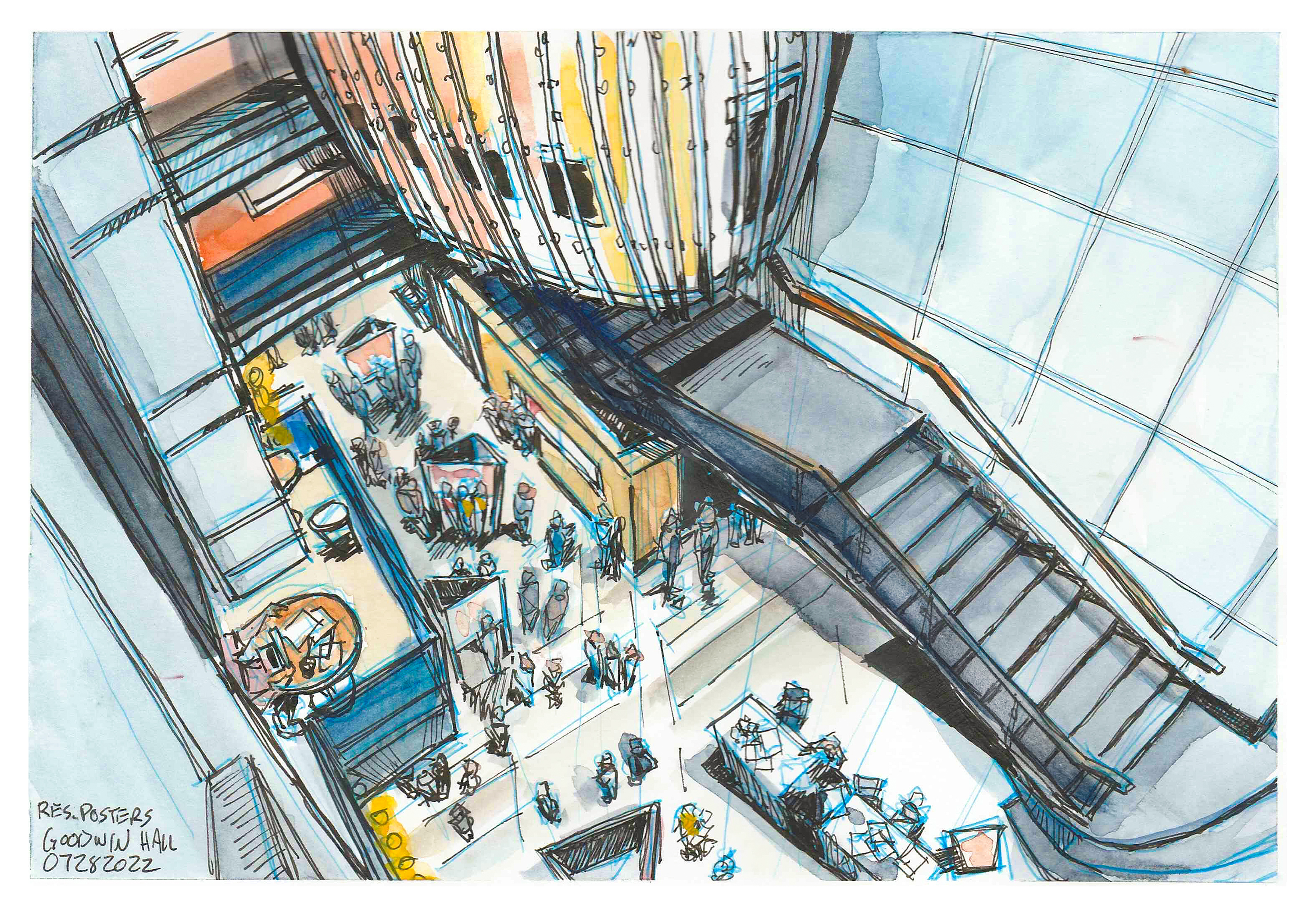 Goodwin Hall Atrium